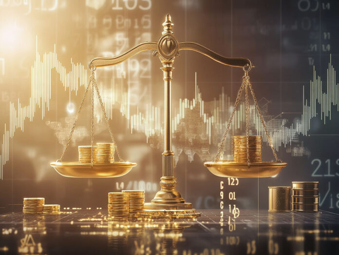 pixiu7367_An_intricate_golden_balance_scale_perfectly_balance_e51bc0e0-a38e-48d4-b181-bf0ca1d262eb_3